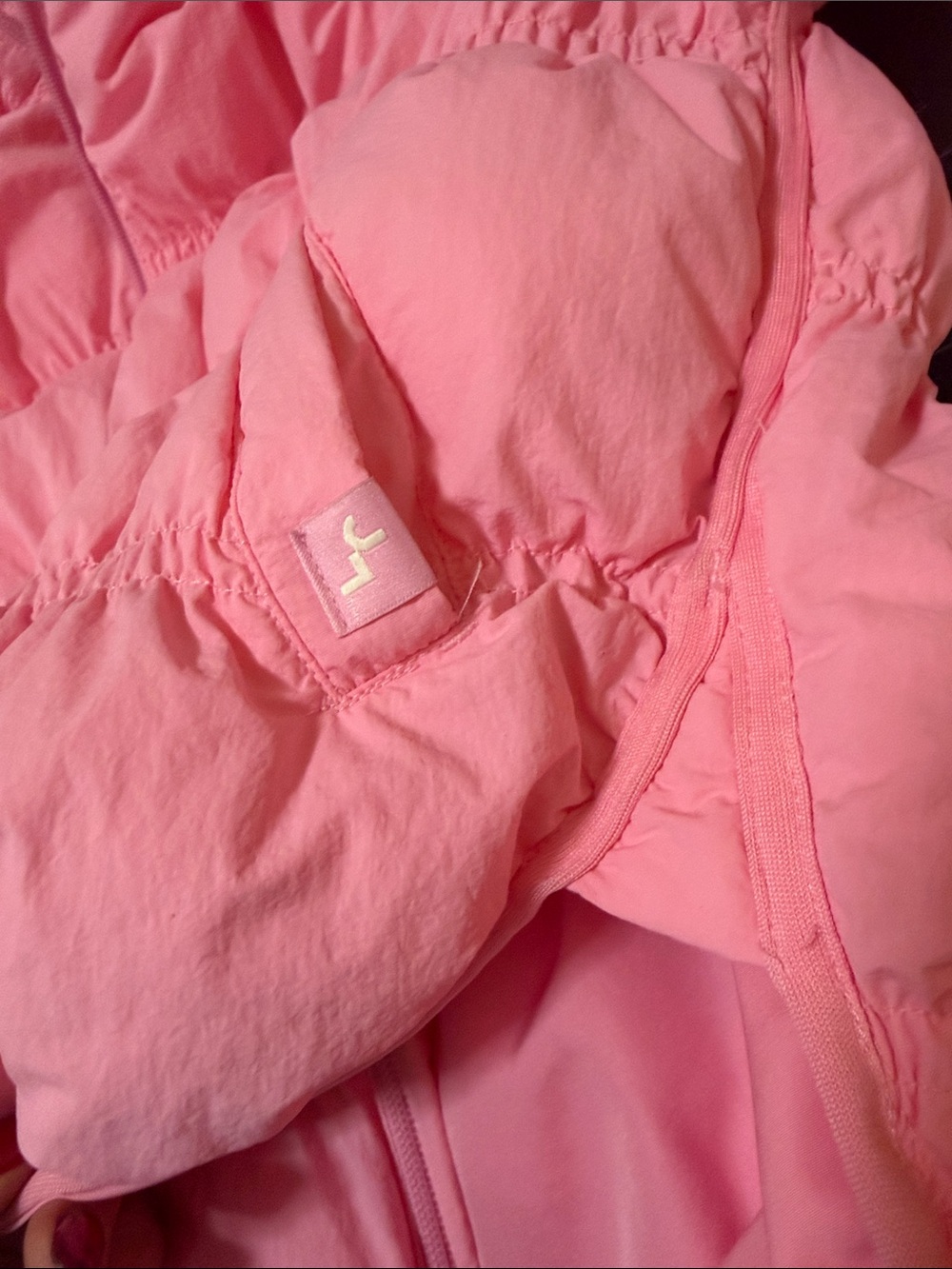 JoyLab Bubble Puffer Jacket in Light Pink - Picture 8 of 10